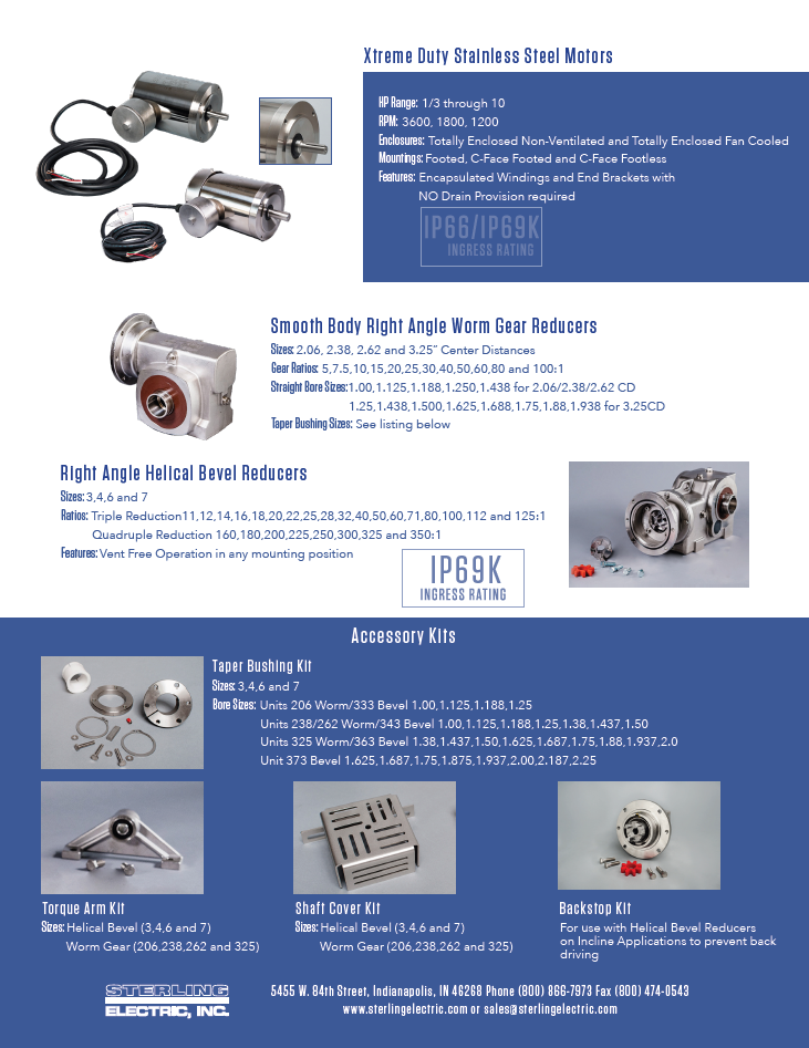 NEW Stainless Drive Package Flyer