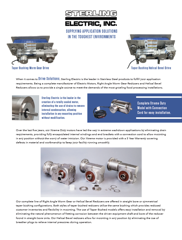 NEW Stainless Drive Package Flyer